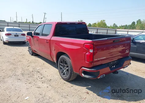 2025 Chevrolet Silverado 1500 4Wd Short Bed Rst из США, поврежденный, VIN 1GCUKEED4SZ219840